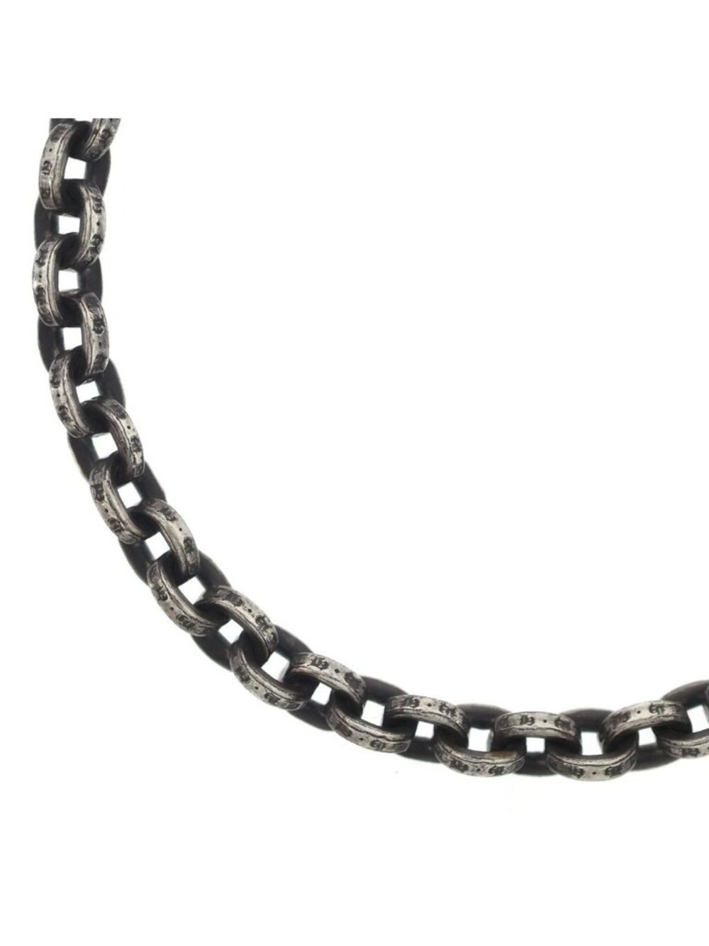 Chrome Hearts Paper Chain 20 Necklace Silver